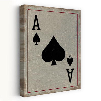 Ace Of Spades Abstract Contemporary Art