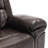 Manual Recliner Chair with LED Light Strip-1399871399