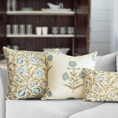 Ensemble de housse de coussin 3 pièces Alisa & Flora