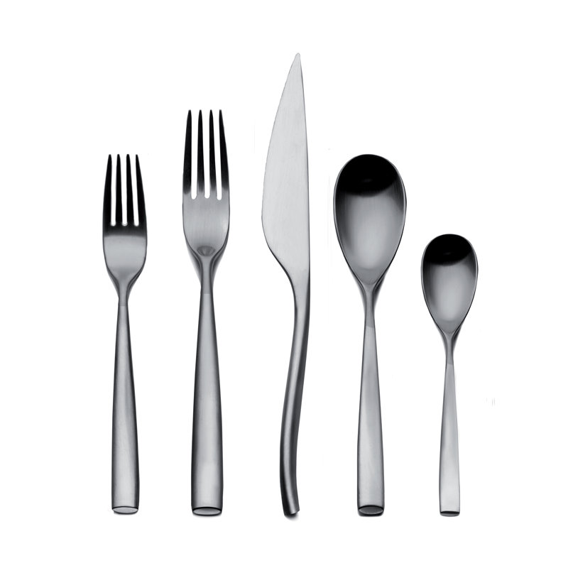 Arte 5 - Piece Stainless Steel Flatware Set - Service for 1