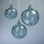 Set of 6 Winter Swirl Blown Glass Ball Ornament-714091066-714091065