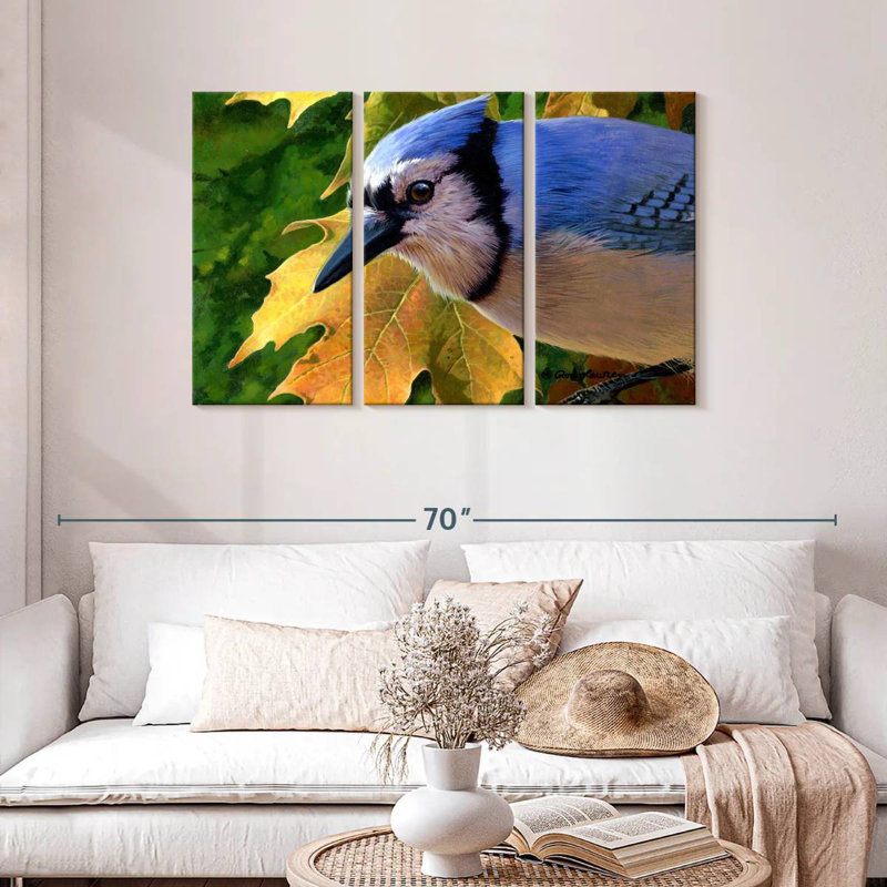 Jay Autumn, 28" H x 45" W
