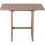 Table de bar d'extérieur en bois d'acacia naturel Solace