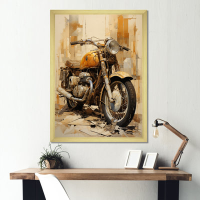 " Minimalism Motorcycle III "