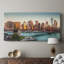Lower Manhattan - Toile tendue avec châssis - Prêt à accrocher-307035464