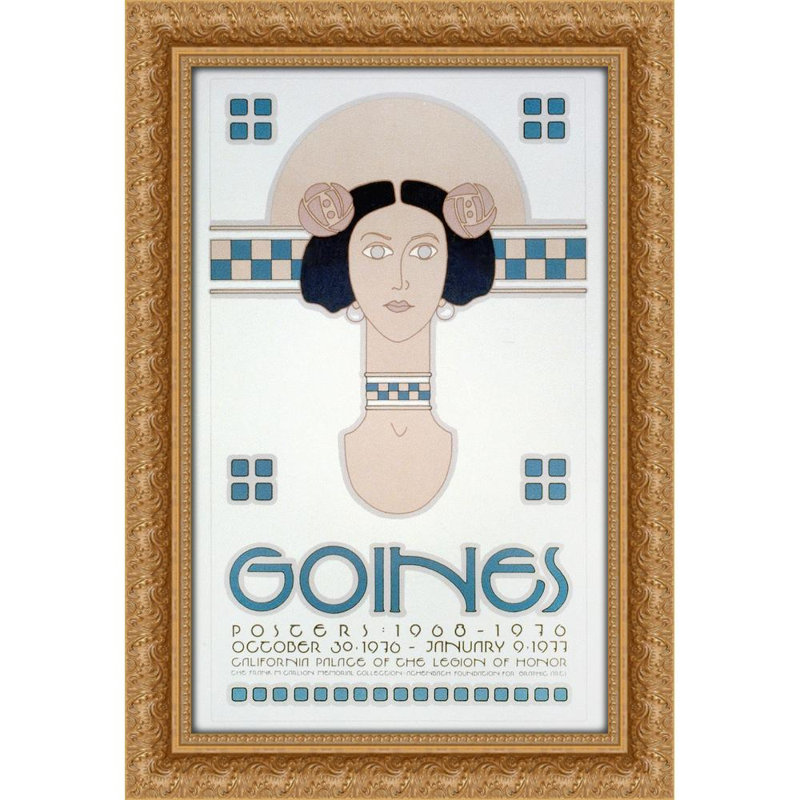 Goines, affiches; 1968-1976 (1980), H 24 po x l 17 po