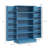 41" Kitchen Pantry Cabinet , Blue, 12 Door Shelves, 5 Shelving With Adjustable For Better Storage By Levels