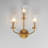 Kadashia Steel Candle Wall Light