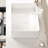 Bathroom Vessel Sink Without Cabinet, 20Inch White Ceramic Basin, And Elegant, 1.38Inch Faucet Hole, Hole Cover Expandable Drain Pipe, Scandinavian Choice Long-Lasting Practical Option