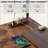 L Shaped Gaming Desk With Power Outlets, LED Lights, Monitor Stand, And CPU Shelf | Gift Idea-1948746827