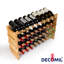 Support à vin modulaire empilable pour 36 bouteilles de 36 bouteilles