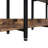 5-Tier Bookcase Home Office Open Bookshelf, Vintage Industrial Style Shelf With Metal Frame-388595247