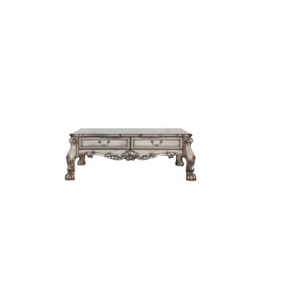 Table basse avec tiroirs de 20 lb et style 38 po Fonction de rangement profond