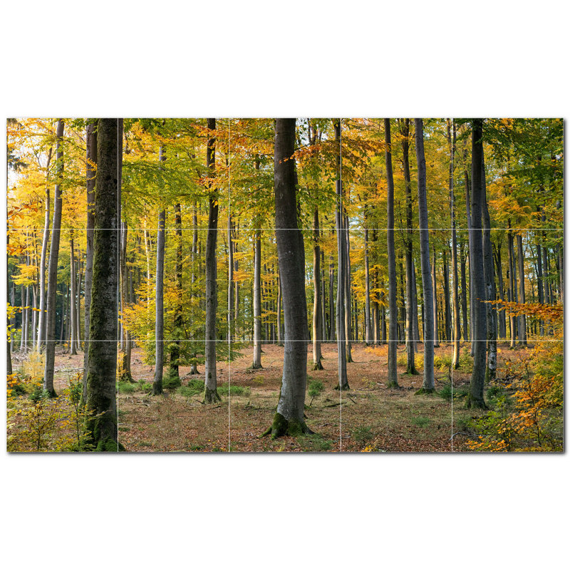 Panneau décoratif en céramique satinée 6 po x 6 po