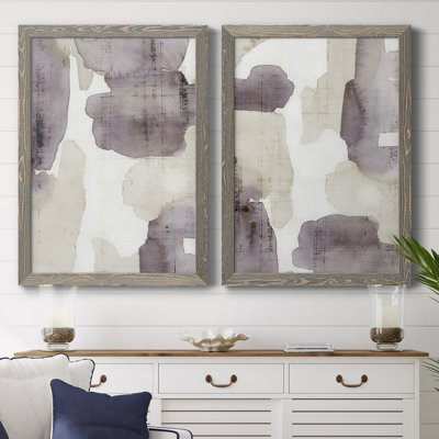 Tessera Wash I - ensemble de 2 reproductions d'art sur toiles