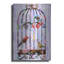 Cage à oiseaux par Artpoptart - Reproduction sans cadre sur métal-2038764449