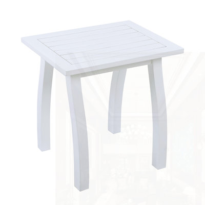 Acacia Wood Accent Side Table