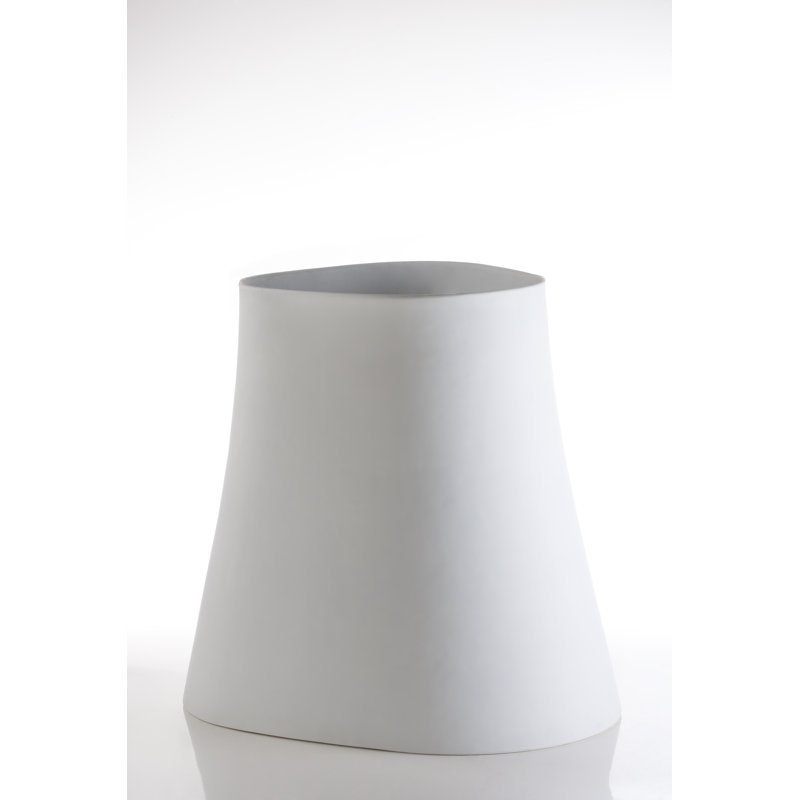 Bones Resin Pot Planter, 47.25" H x 52" W x 45" D, Ice