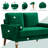 Modern 47.6-inch mini model velvet two-seater sofa-253614266