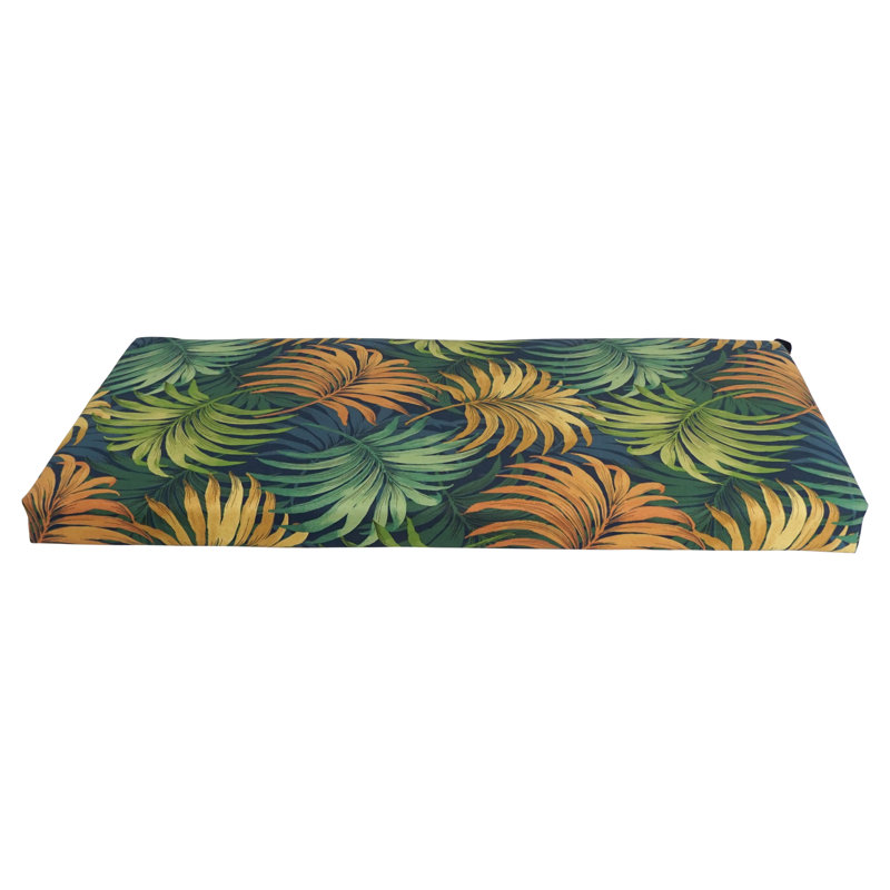Coussin de banc, Dark Blue/Yellow