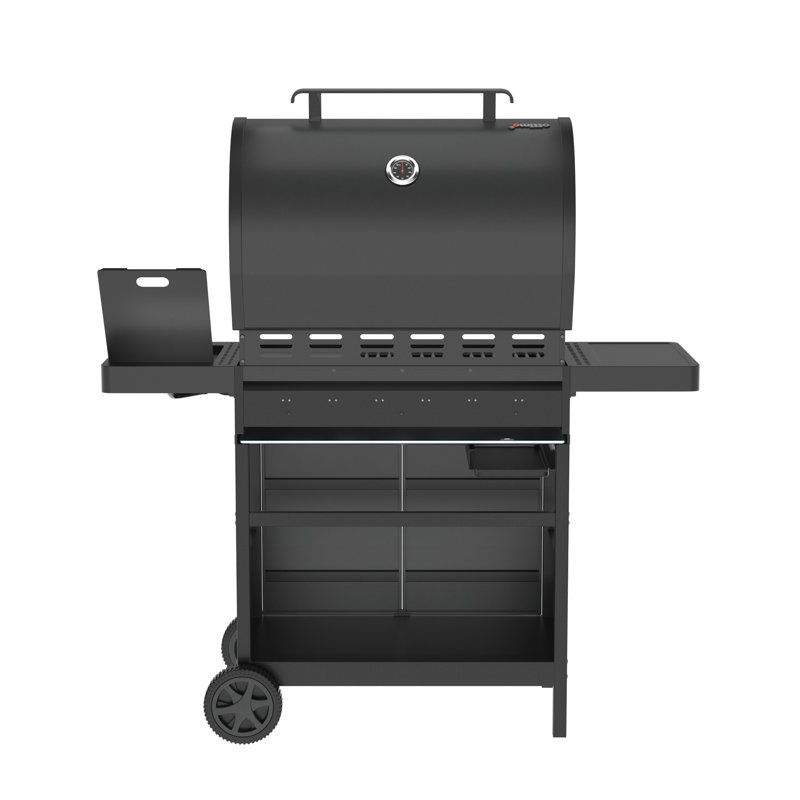 Charles Bentley 6 - Burner Freestanding Propane 63463 BTU BTU Gas Grill with Side Burner and Cabinet