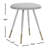 Debria Steel Accent Stool-20657375