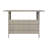 Rimah Rectangular Indoor/Outdoor Wicker Rattan Patio Bar Counter Table with Two Shelves-278457916-278457919