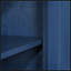 Console de style rétro avec rangement réglable, parfaite pour le vestibule et le salon, plateau bleu marine et brun-1688515931-1688515940