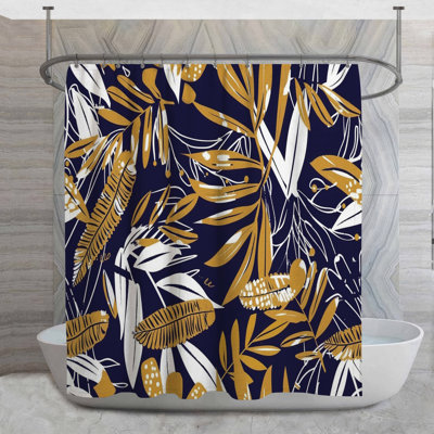 Rideau de douche Tropical