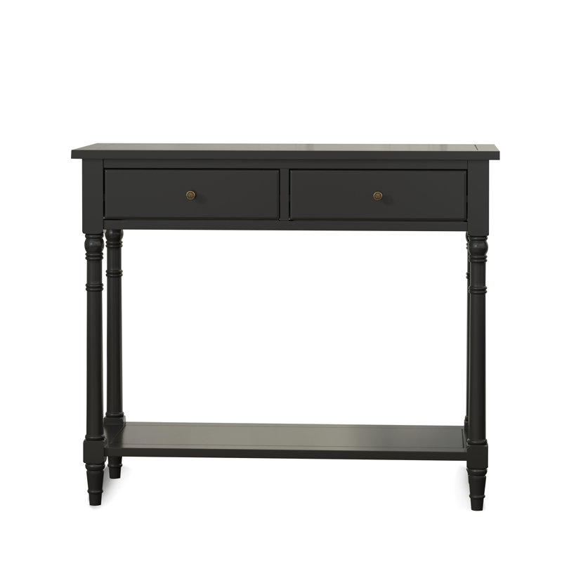 Beauman 90cm Console Table, Black