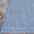 Fierce Sella Beige-Blue Indoor/Outdoor Square Rug-620179921