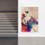 «Vibrant Polo Rider», art mural contemporain-129475726