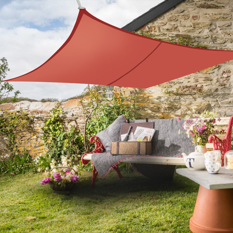 Dunarragan 4m x 3m Rectangular Shade Sail, Terracotta