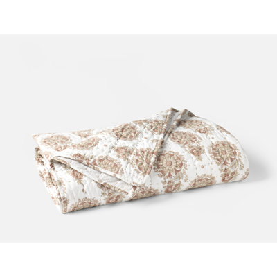 Flores Handstitched Organic Hand Tufted Quilt