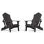 Chaise Adirondack pliante en plastique Henninger-572891722