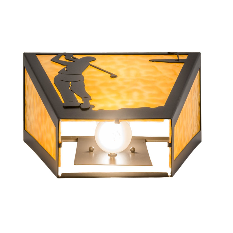 1 - Light Flush Mounted Sconce
