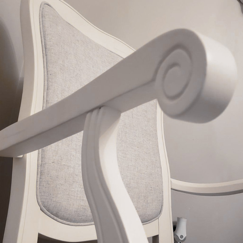 Chaise berçante Willis, Blanc antique