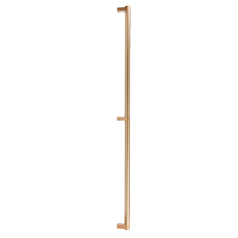 Emtek Select Appliance Pull 36" Centre-to-Centre w/ Rectangular Stem & Smooth Pull, Satin Copper