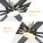 Brixham 66 in. Smart Ceiling Fan with Dimmable LED Light, Reversible DC Motor, and Remote Control-251794988