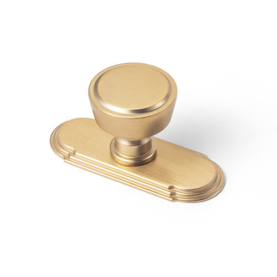 1.23" Diameter Mushroom Knob With Backplate(G014)
