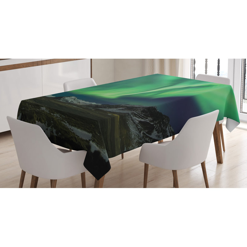 Aurora Borealis Tablecloth, 70" x 52"