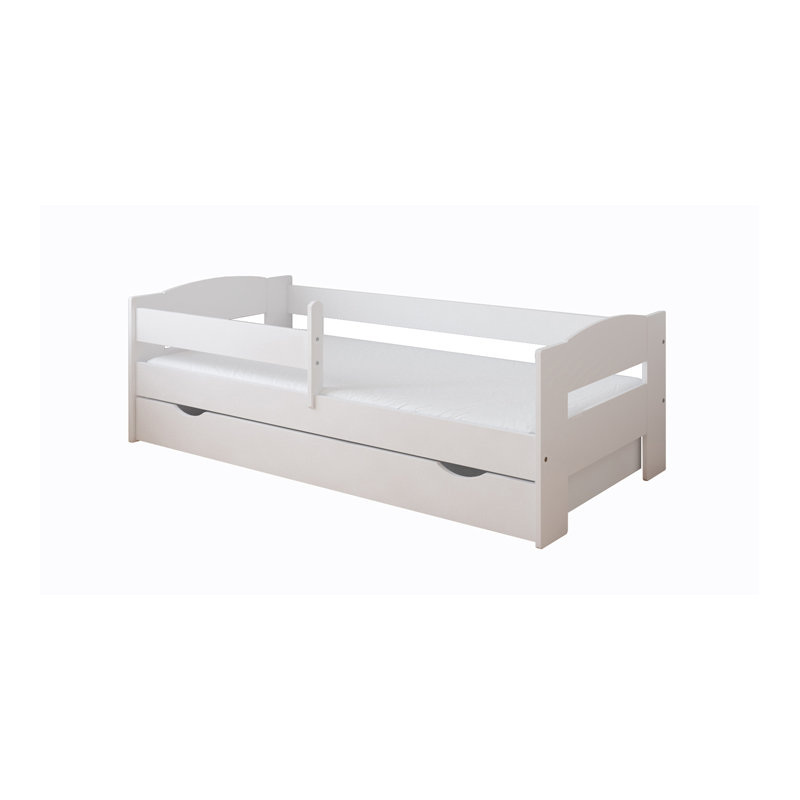Fletcher Cabin Bed with Storage Included, Off White, European Toddler (80 x 180 cm)