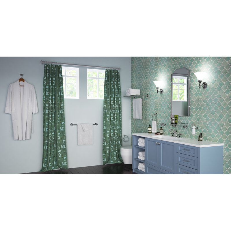 Empire Double Robe Hook, Satin Nickel