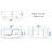 63"L x 30"W Freestanding Soaking Acrylic Bathtub