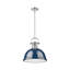 Luminaire suspendu 1 lumière avec tige Bryceton-107150038-107150045