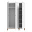 Silvino Manufactured Wood Wardrobe