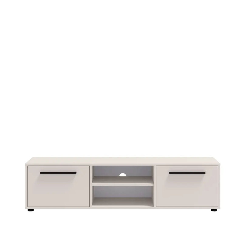 Sunde Unfinished TV Stand for TVs up to 60", Cashmere