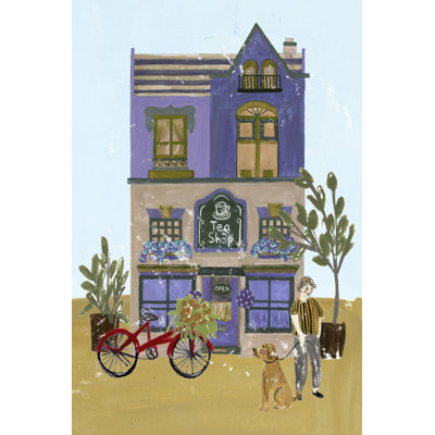 Local Cafe I by Melissa Wang - Painting