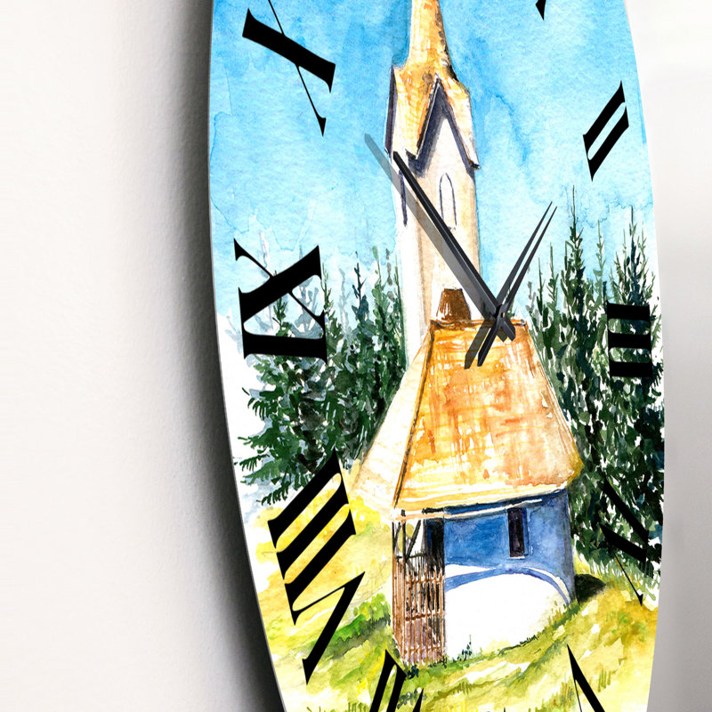 Petite horloge murale Mid-Century, Moyen