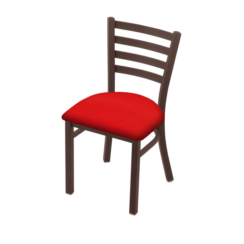 Fauteuil 400 Jackie, Bronze, Vinyle - rouge Canter